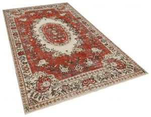Classic Modern Vintage Tumbled Rug - 163 x 280 cm - Colorful Rugs & Carpets, Wool Rectangular Rugs 