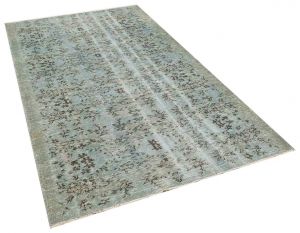 Vintage Rug with Unique Beauty  155 x 250 cm - Colorful Rugs & Carpets, Wool Rectangular Rugs 