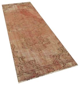 Special Vintage Tumbled Hand-Knotted Rug 90 x 271 cm - Colorful Rugs & Carpets, Wool Rectangular Rugs 