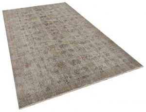 Vintage Hand-Knotted Rug with Unique Beauty - 170 x 276 cm - Colorful Rugs & Carpets, Wool Rectangular Rugs 