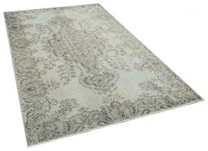 Classic Modern Vintage Tumbled Rug - 165 x 255 cm - Colorful Rugs & Carpets, Wool Rectangular Rugs 