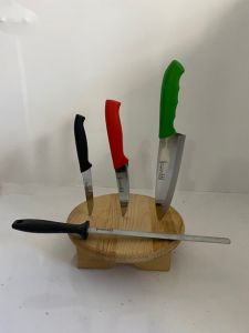 Professional Chef's Knife Set with Knife Sharpener Gift