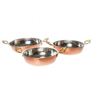 Vogue Triple Copper Plate - 24x24 - Copper PANS & SKILLETS, Copper|Metal PANS & SKILLETS