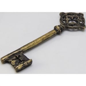 Decorative Cast Brass Key