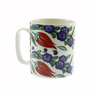 Porcelain Authentic Tulip Mug - 8x8 - White Mugs