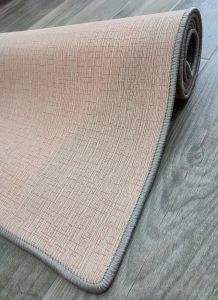 STRIPED COLOR NON-SLIP LEATHER BASED DECORATIVE CARPET, Polyamide Living Room Rugs | Loftry