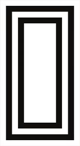 STRIPED EDGE NON-SLIP LEATHER BACKING DECORATIVE RUG, Polyamide Living Room Rugs | Loftry