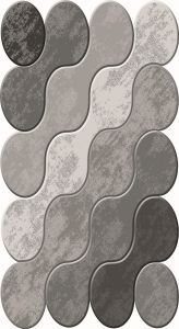 ABSTRACT NON-SLIP FAUX LEATHER BACKING DECORATIVE AREA RUG, Polyamide LIVING ROOM RUGS | Loftry