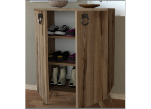 BOST 2-Door Cabinet - Wooden