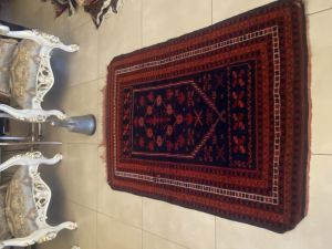 Multicolor Handwoven Turkish Kilim Prayer Rug, Boho Kilim