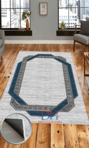 Sahra Sapphire Framed Rug & Carpet Series
