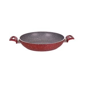 GRANITE CREASE SAHAN 4 NO:16 - 16x16 - Red COOKING PANS & SKILLETS