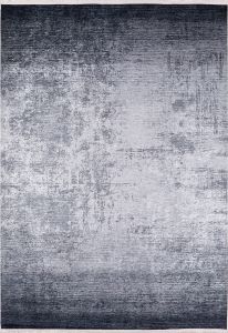 Modern Grey and Green Washable Area Rug
