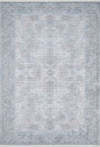 Avangarde Grey Border Washable Carpet