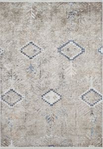 Bohemian Beige Washable Carpet 10