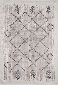 Bohemian Beige Washable Carpet 15