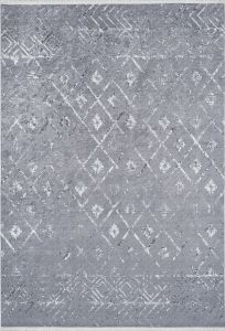 Bohemian Grey Washable Carpet 9