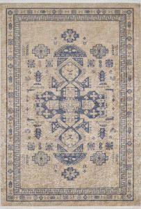 Bohemian Beige Washable Carpet 19