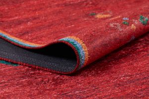 Lofto Ethnic Red Color Washable Carpet