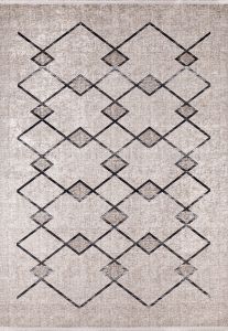 Lofto Bohemian Beige Washable Carpet