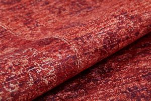 Lofto Classic Red Color Washable Carpet