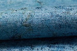 Lofto Classic Turquoise Color Washable Rug
