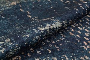 Lofto Modern Dark Green Floor and Beige Color Detailed Washable Carpet