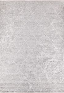 Modern Grey Washable Carpet