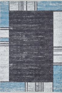 Contemporary and Bordered Washable Rug