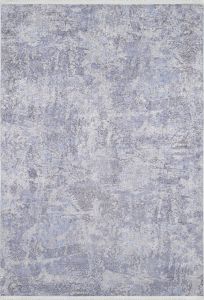 Modern Soft Purple and Grey Washable Living Room Rug 