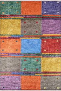 Patchwork Colorful Washable Carpet 7