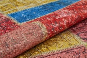 Patchwork Colorful Washable Carpet 4