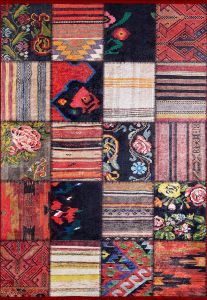 Patchwork Colorful Washable Carpet 2