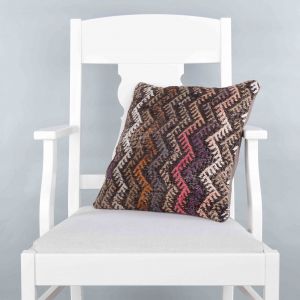 Modern Classic Hand Woven Pillow  - 40x40 - Colorful pillows, Wool pillows