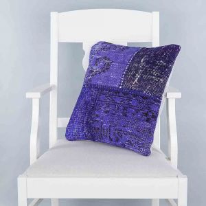 Modern Classic Special Killent Unique Pillow - 45x45 - Purple Pillows, Wool Pillows