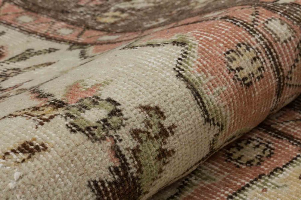 【2024】お歳暮・冬ギフト Vintage Hand Wool Rugs, Area Brown - 251x193 - Rug Woven ラグ・カーペット