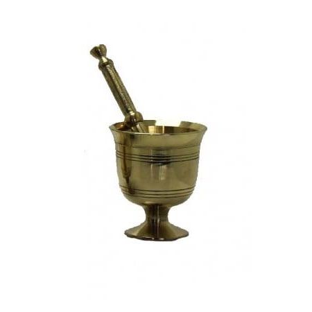 Mortar And Pestle Set Granite Herbs Masher, Rod Is Thick And