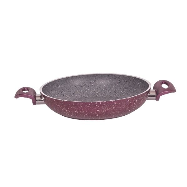 GRANITE CREASE SAHAN 4 NO:16 - 16x16 - Plum COOKING PANS & SKILLETS,  Aluminum COOKING PANS & SKILLETS